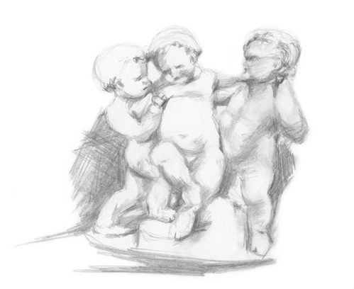 Chong Kang Cherubs book drawing